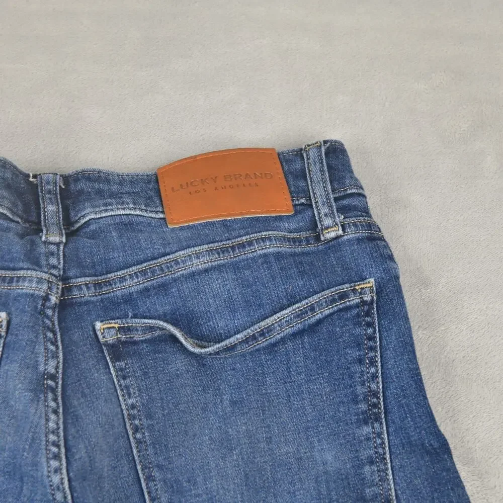 Lucky Brand Jeans Womens 10/30 (28x27) Lolita Skinny Low-Rise Blue Denim